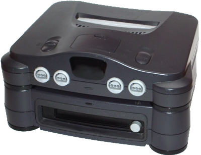 Nintendo 64dd - Nintendo 64 Disc Drive (400x314), Png Download