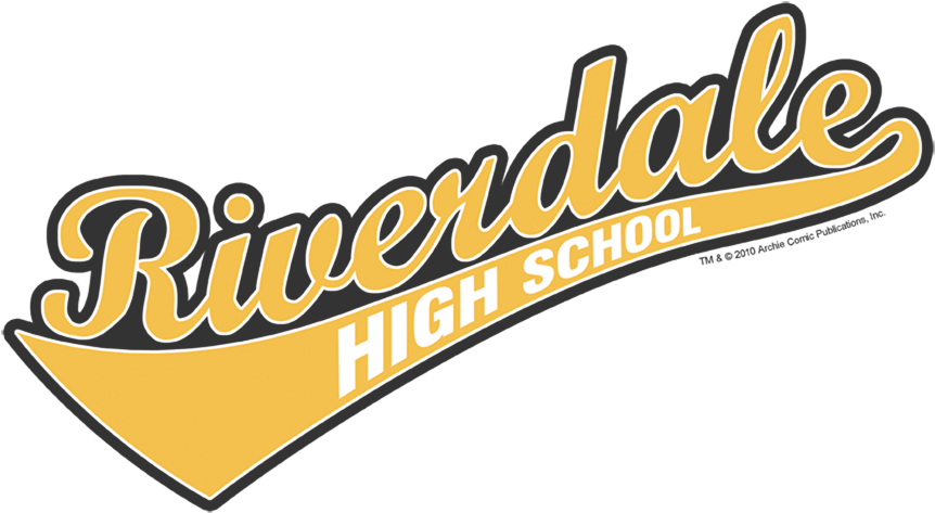 Archie Comics Riverdale High School Men's Regular Fit - Riverdale High School Logo (864x492), Png Download