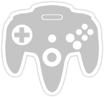 N64 Controller Png Icon Kodi Sershon › Portfolio › - Nintendo 64 Controller Icon (375x360), Png Download