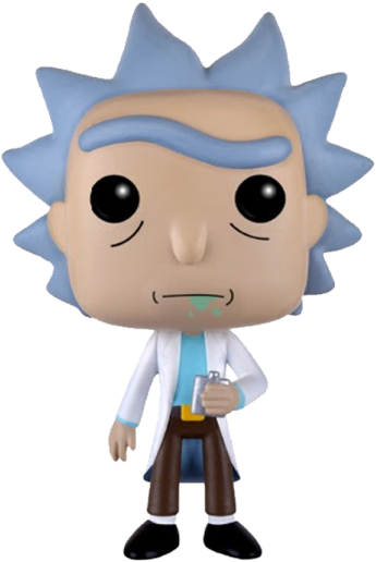 Vinyl Rick & Morty - Funko Pop Animation: Rick & Morty - Rick Action (541x541), Png Download