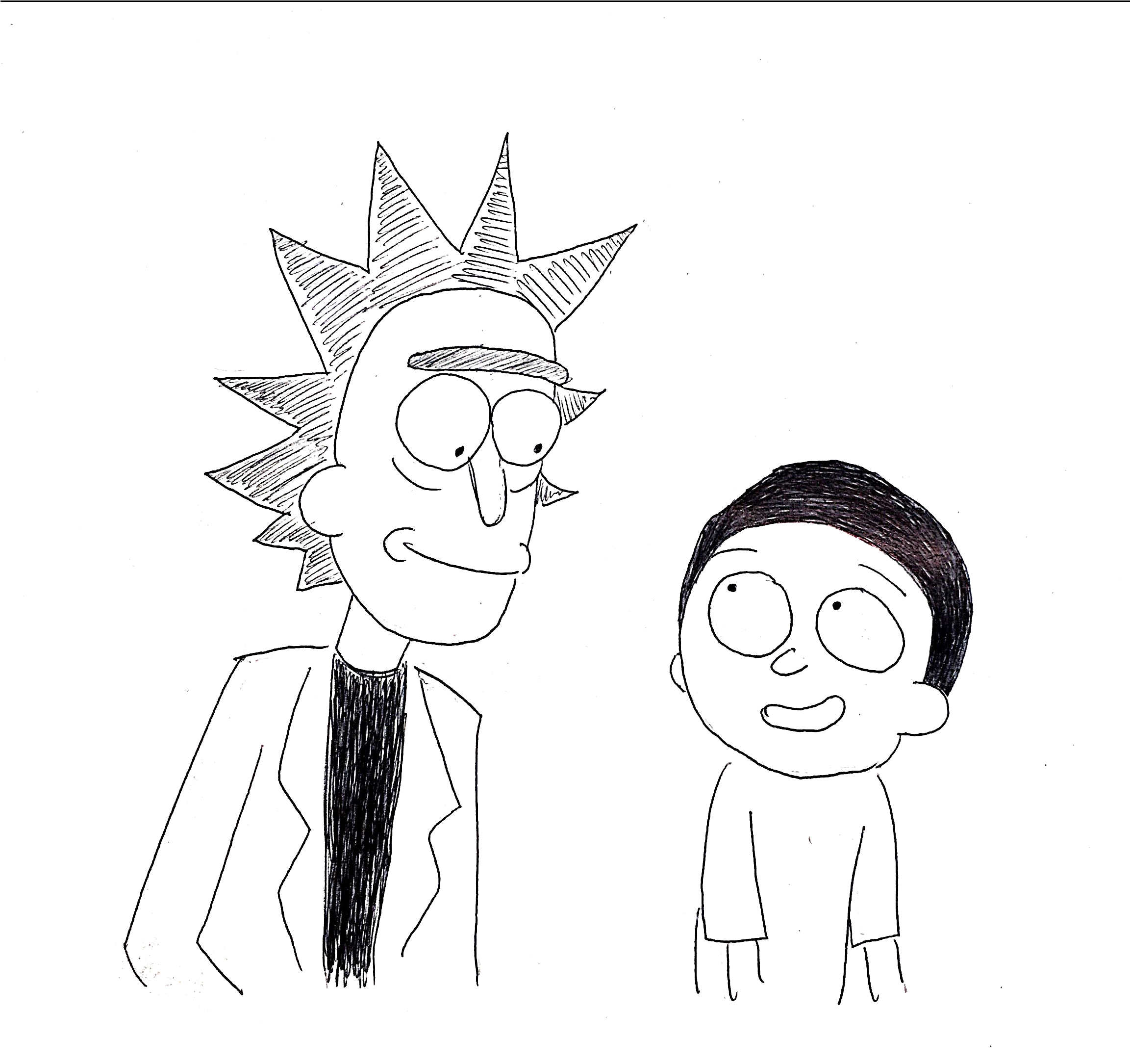 Michelle Ng Rick And Morty Feb 3 - Cartoon (2304x2176), Png Download