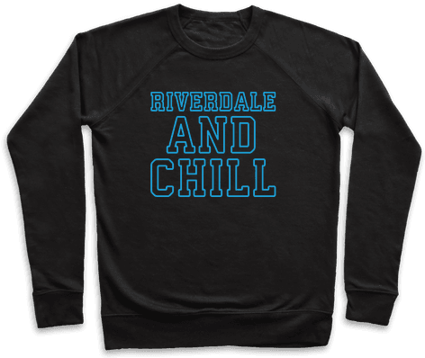 Riverdale And Chill Parody White Print Pullover - You Are Dead Inside But It's Christmas (484x484), Png Download