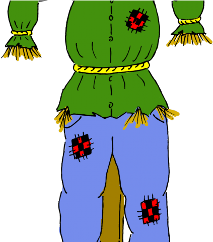 Scarecrow Clipart Small - Scarecrow Of Oz (640x480), Png Download