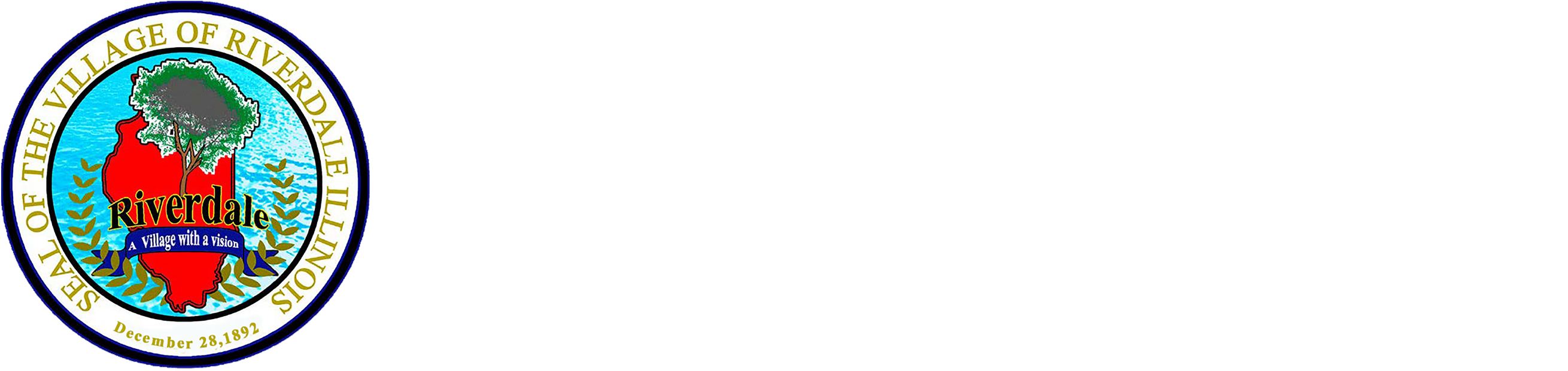 Village Of Riverdale (2761x808), Png Download