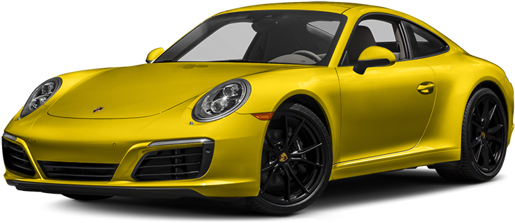 2017 Porsche 911 Yellow - New Chevrolet Impala 2018 (800x384), Png Download