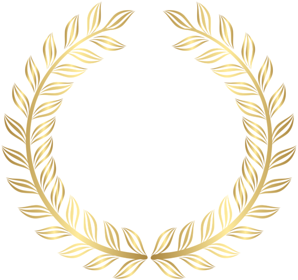 Laurel Wreath Clip Art Image - Bay Laurel (600x564), Png Download