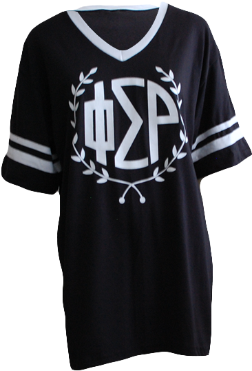 Alpha Sigma Rho Wreath Tee By Adam Block Design - Active Shirt (464x585), Png Download