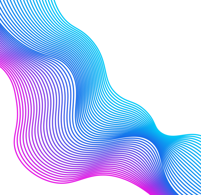 Curvy Lines Colorful Overlay Ftestickers - Png Karışık (658x638), Png Download