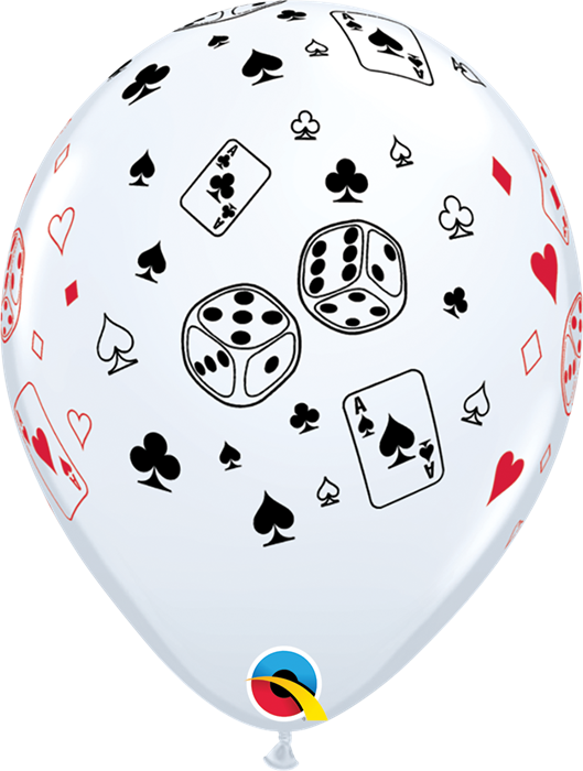 Brody's - Latex Casino Balloons (529x700), Png Download