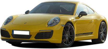 2018 Porsche 911 Coupe Gt3 - Porsche 911 Carrera T Png (465x363), Png Download
