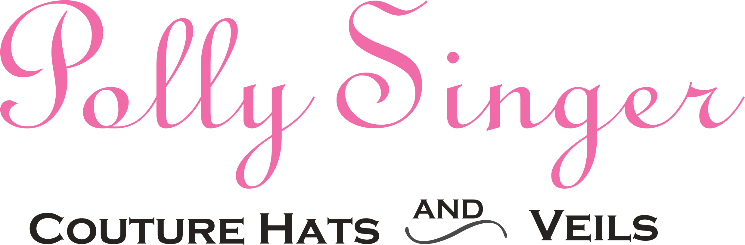 Derby Hats By Polly Singer Couture Hat - Shelley China By Tina Skinner (2475x814), Png Download