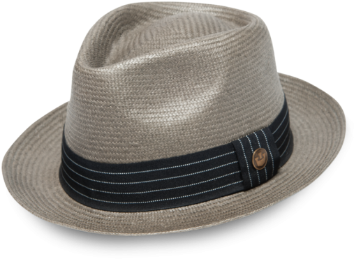 The Snare Is A Classic Snap-brim Straw Fedora That - Hat (700x560), Png Download