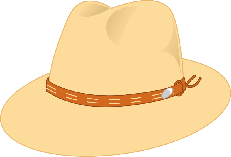 Clip Art Summer Hats For Women Clipart - Dibujos Sombrero Campesino Vector (800x545), Png Download