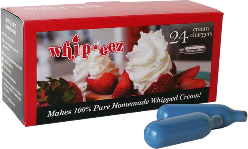 N2o Cream Chargers - Whipped Cream Nitrous Oxide (900x900), Png Download