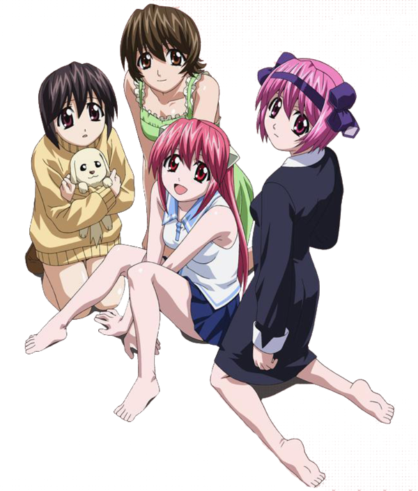 Elfen Lied - Elfen Lied Lucy (600x705), Png Download