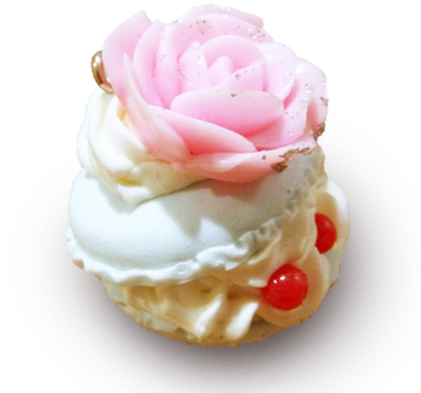 Taiwan 7 Colors 50g Miniature Fake Whipped Cream Clay - Cupcake (480x480), Png Download