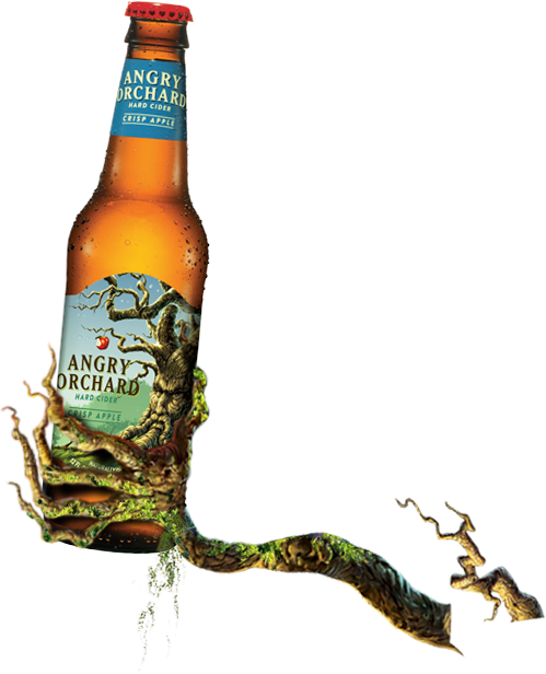 Angry Orchard Hard Cider - Angry Orchard Crisp Apple Hard Cider - 6 Pack, 12 Fl (499x616), Png Download
