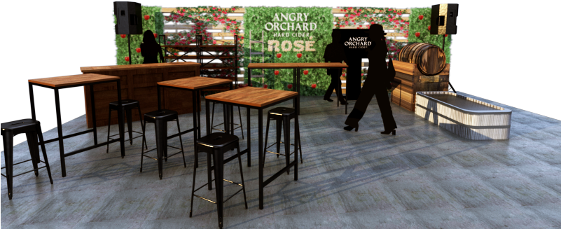 Karen Tan Eap Angry Orchard Render V3 - Table (800x450), Png Download
