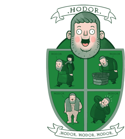 Hodor - - Game Of Thrones Bits (571x468), Png Download