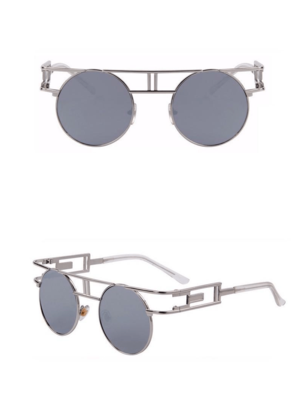 Steampunk Sunglasses - Merry's Unisex Steampunk Round Sunglasses (400x400), Png Download