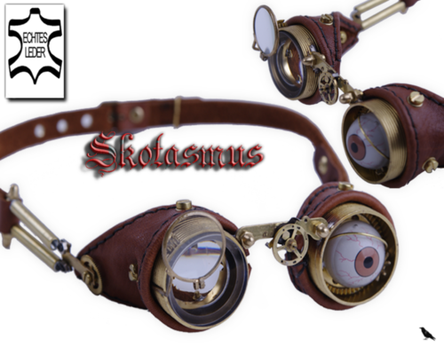 Steampunk Goggles - Glasses (500x391), Png Download
