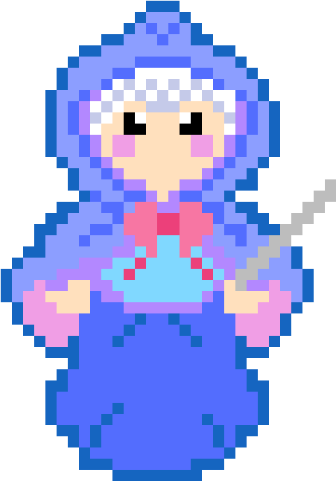 The Fairy Godmother - Bead (800x1200), Png Download