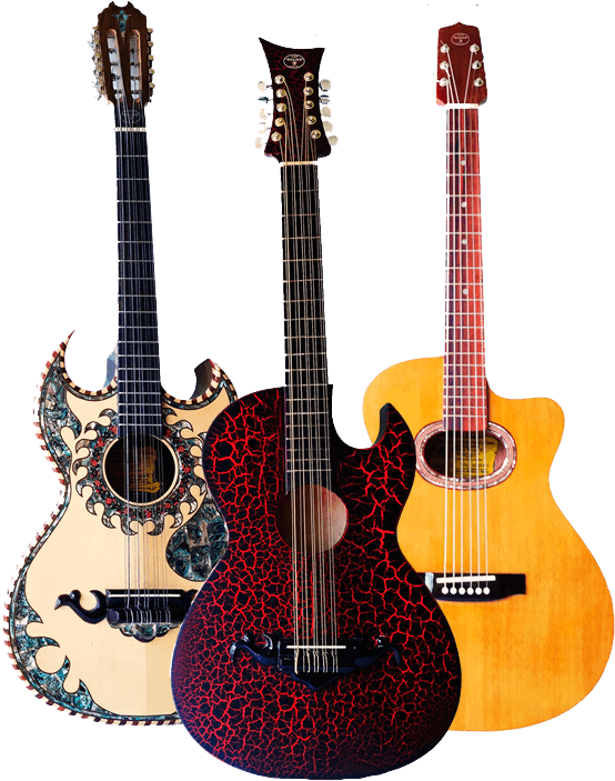Especialistas En Bajo Quintos Y Guitarras - Bajo Quinto Personalizado (595x765), Png Download