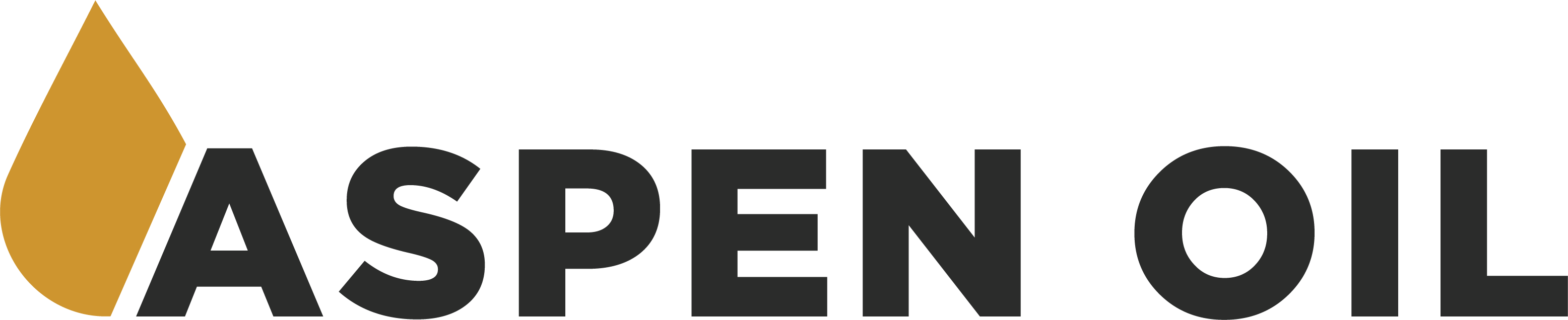 Aspen Oil - Grease (3112x636), Png Download