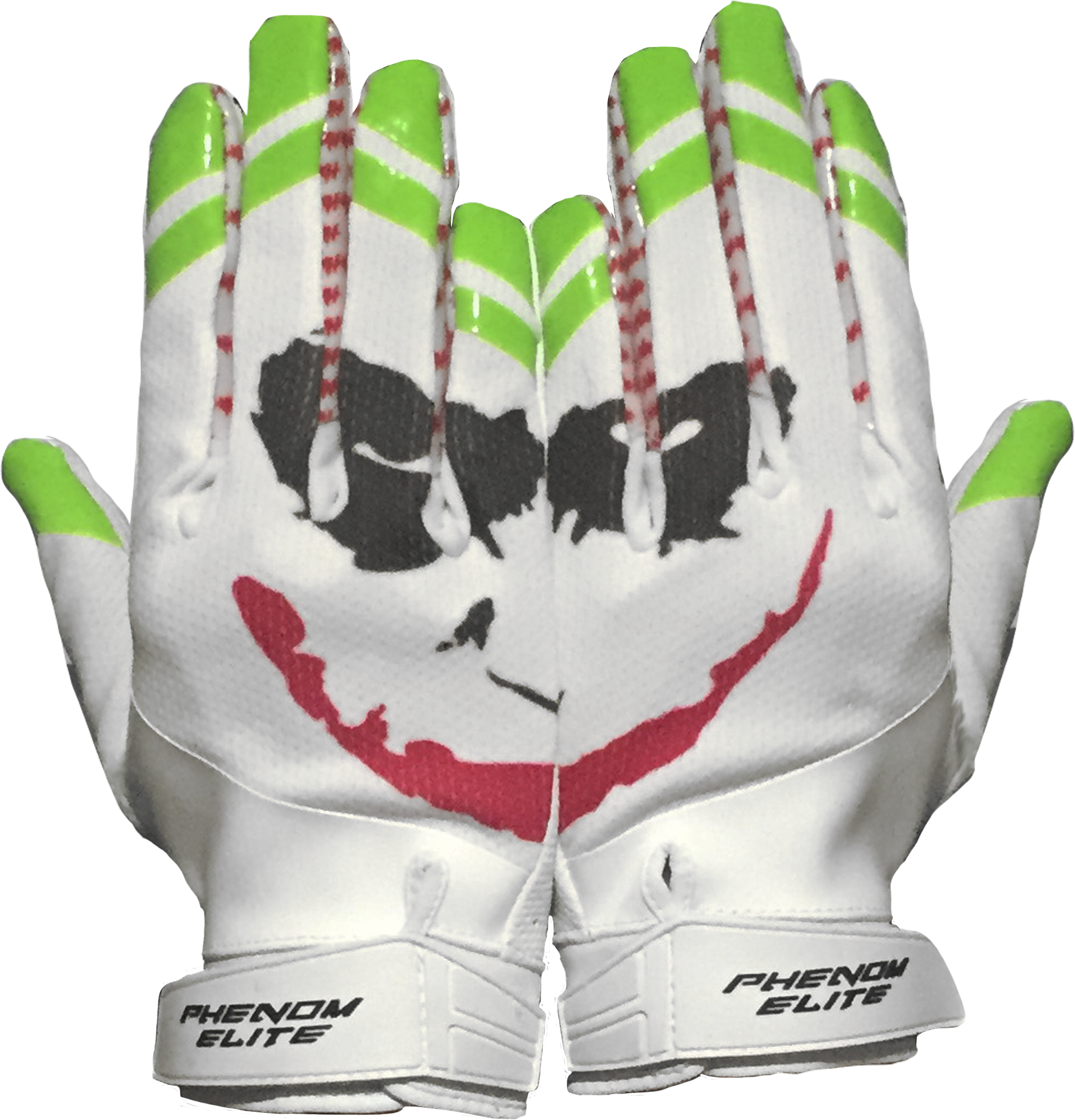 Why So Serious - Phenom Elite Joker Gloves (2270x2109), Png Download