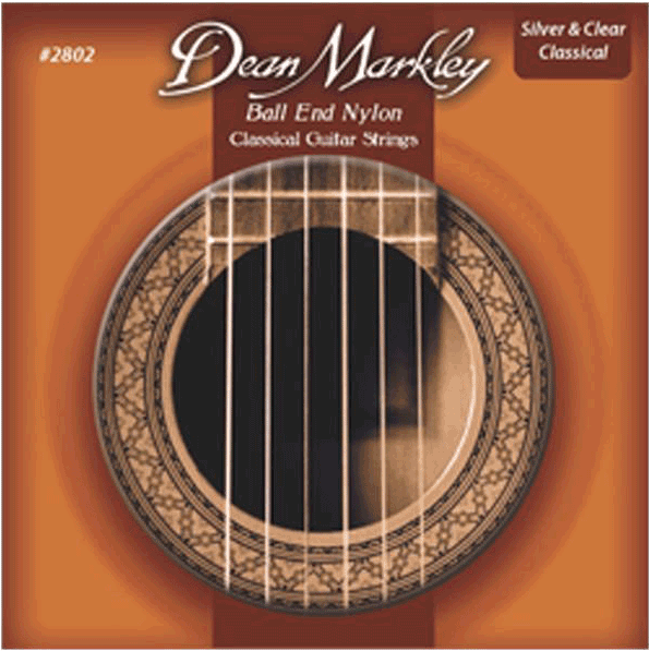 Dean Markley Ball End 2802 Nylon Silver And Clear Classical - Dean Markley Dm 2830 Master Series Classic (1000x1000), Png Download
