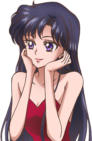 Elegant Rei Sailor Moon Crystal, Sailor Moon Fan Art, - Sailor Mars (400x600), Png Download