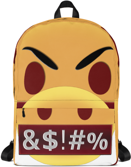 Emoji &$ - Backpack (600x600), Png Download