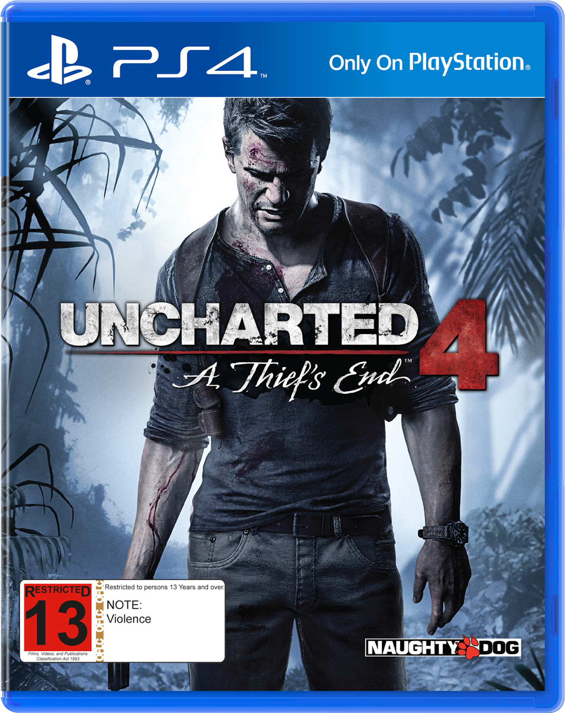 Win Uncharted 4- A Thief's End - Uncharted 4 Ps4 (1347x1600), Png Download