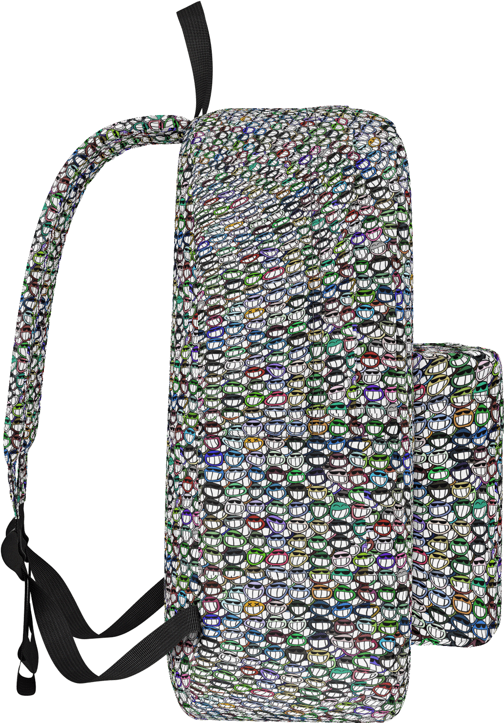 emoji backpack with lunchbox