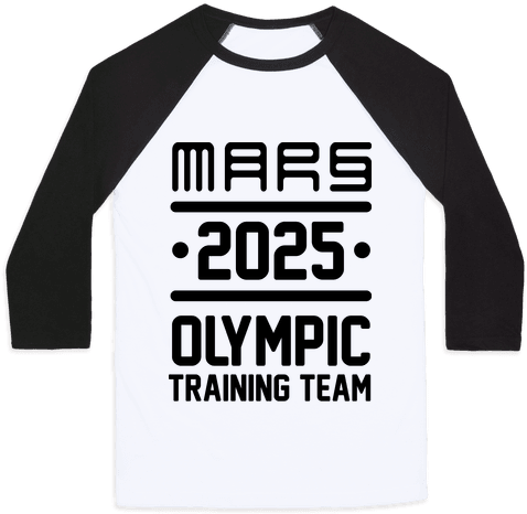 Mars Olympics Baseball Tee - So Sad Alexa Play Despacito (484x484), Png Download
