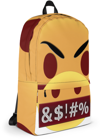 Emoji &$ - Backpack (600x600), Png Download