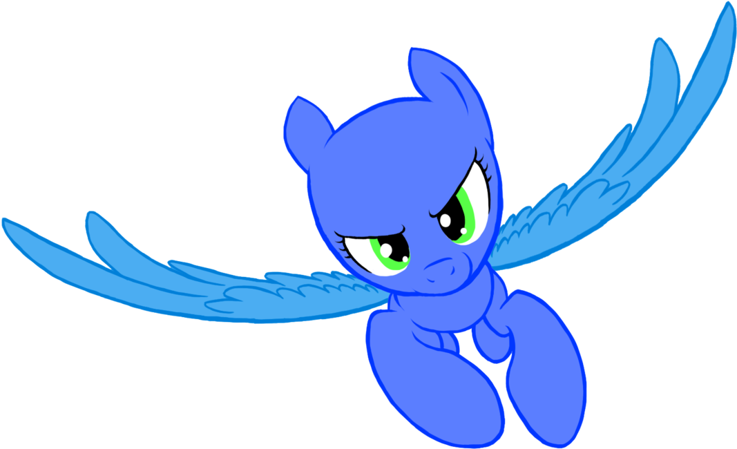 My Little Pony Clipart Pegasus Unicorn - My Little Pony Bases Pegasus Flying (1174x681), Png Download