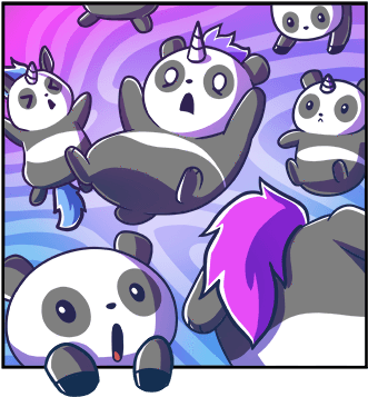 Unstable Unicorns Pandamonium (400x400), Png Download