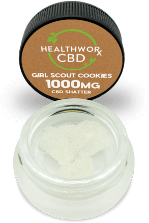 Girl Scout Cookies Cbd Shatter - Cannabidiol (500x500), Png Download