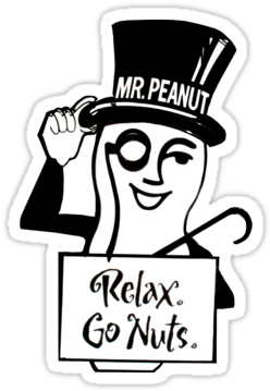 Mr Peanut (375x360), Png Download