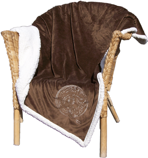 Spindle Whorl Lambswool Throw Blankets Throws From - Living Healthy Products Spindle Whorl Lambswool Throw (500x574), Png Download