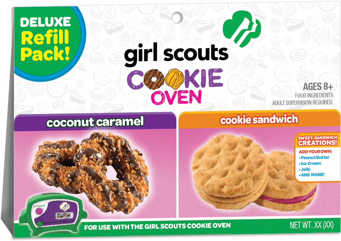 Deluxe Coconutcar Sandwich - New Girl Scout (1197x880), Png Download