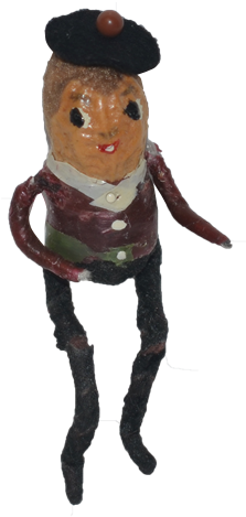 Old Doll Miniature Mr - Stuffed Toy (468x468), Png Download