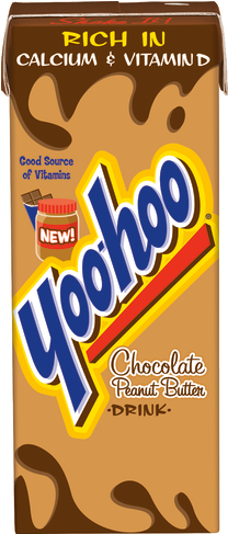 Yoo-hoo Chocolate Peanut Butter Drink - Chocolate Peanut Butter Yoohoo (250x500), Png Download