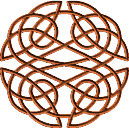 Celtic Knot - Circle (430x430), Png Download