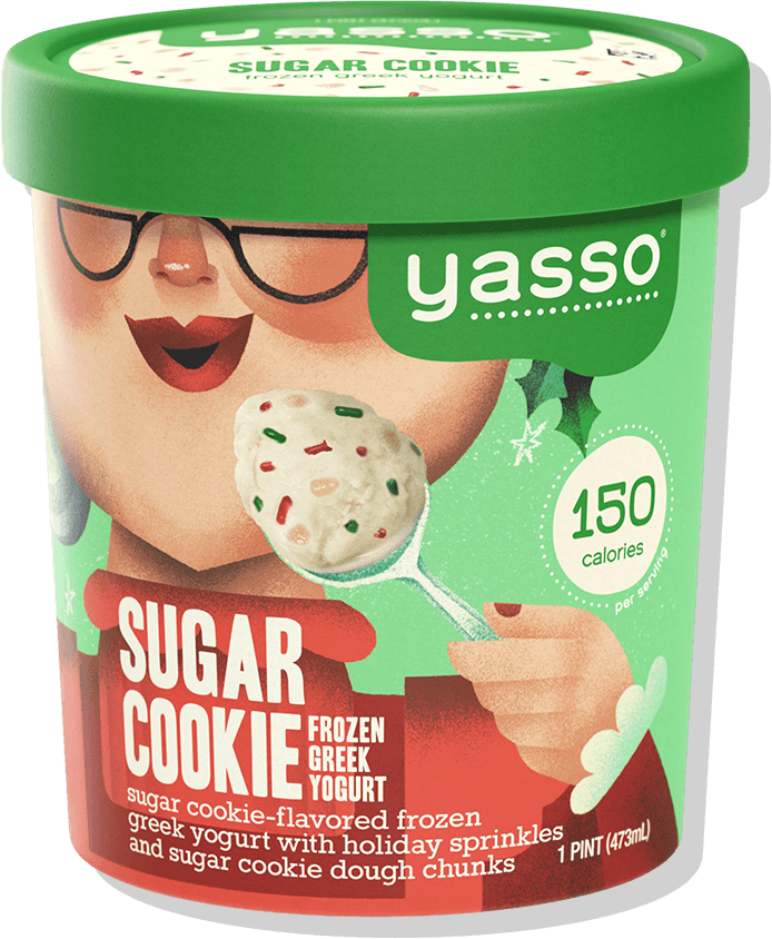 Hold Onto Your Stockings - Yasso Pumpkin Cheesecake (694x844), Png Download