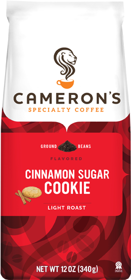 Cinnamon Sugar Cookie Coffee - Cameron's Toasted Southern Pecan Coffee (269x545), Png Download