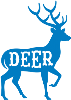 Christmas Deer Design With Pu - Brulion Top 2000 A5 Krata 96 (415x415), Png Download