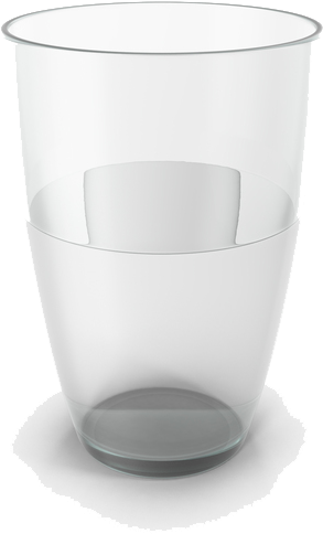 Water Cup Free Png Image - Plastic (600x600), Png Download