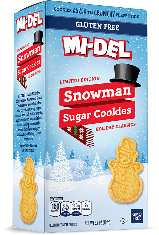 Mi-del - Gluten Free Gingerbread Men Cookies - 6 Oz. (543x800), Png Download